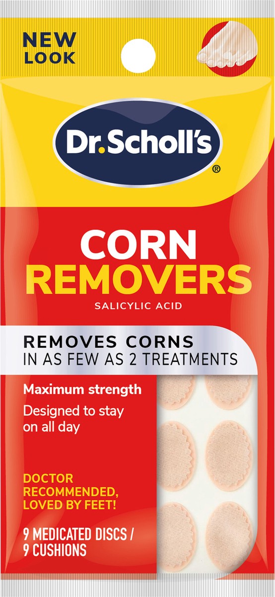 slide 2 of 3, Dr. Scholl's Maximum Strength Corn Removers 9 ea, 9 ct