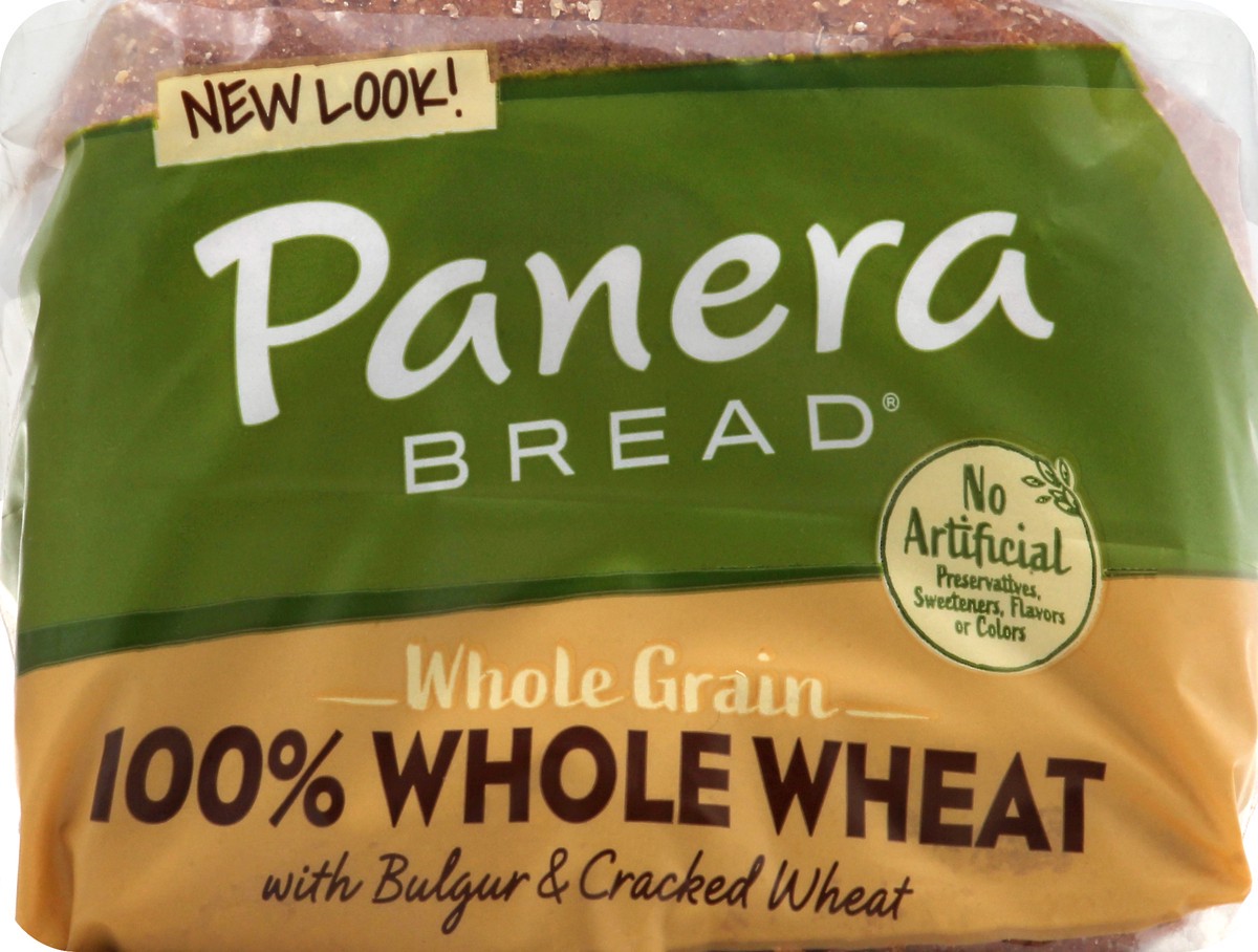 slide 4 of 9, Panera Bread Whole Grain 100% Whole Wheat Bread, 24 oz