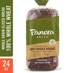 Panera Bread Bread, Whole Grain, 100% Wheat