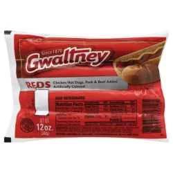 Gwaltney Hot Dogs, Chicken, Reds