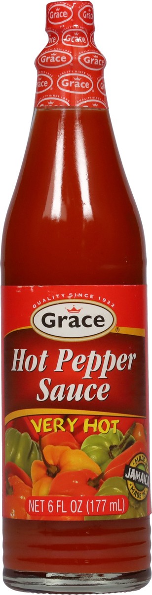 slide 11 of 12, Grace Very Hot Pepper Sauce 6 fl oz, 6 fl oz