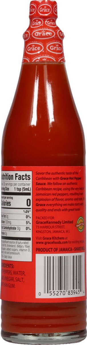 slide 3 of 12, Grace Very Hot Pepper Sauce 6 fl oz, 6 fl oz