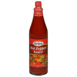 Grace Very Hot Pepper Sauce 6 fl oz