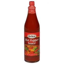 Grace Very Hot Pepper Sauce 6 fl oz