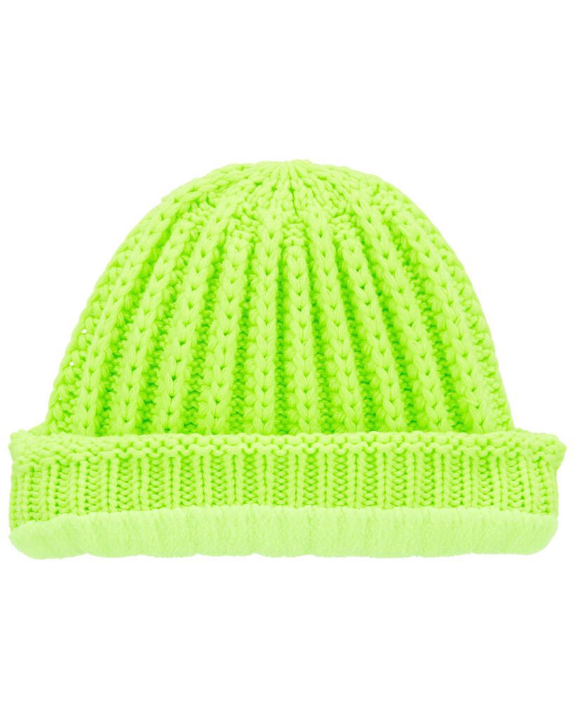 slide 2 of 2, Carter's Kid Beanie Lime Green 4-7, 1 ct
