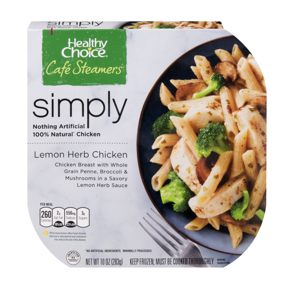 slide 1 of 1, Healthy Choice Simply Lemon Herb Chicken, 10 oz