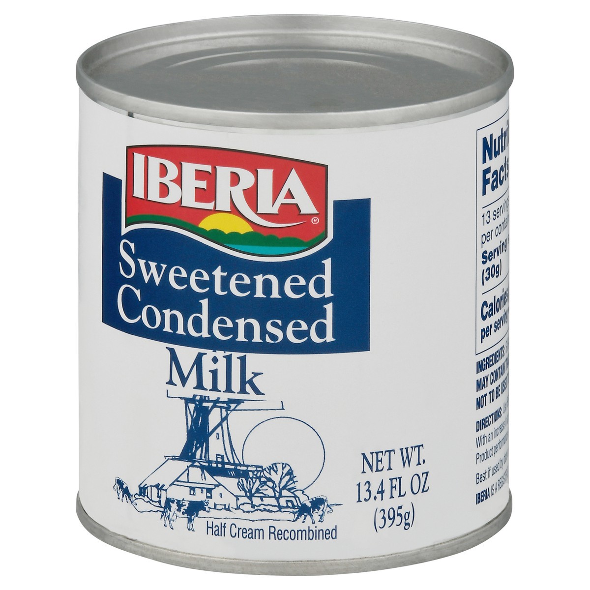 slide 8 of 14, Iberia Condensed Milk, 13.40 fl oz