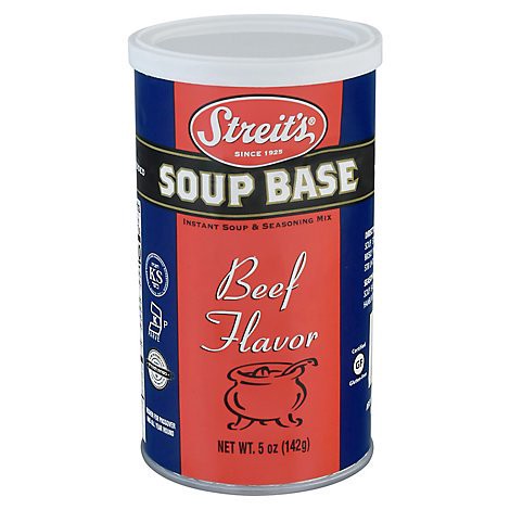 slide 1 of 1, Streits Beef Soup Base With No Msg - 5 Oz, 5 oz