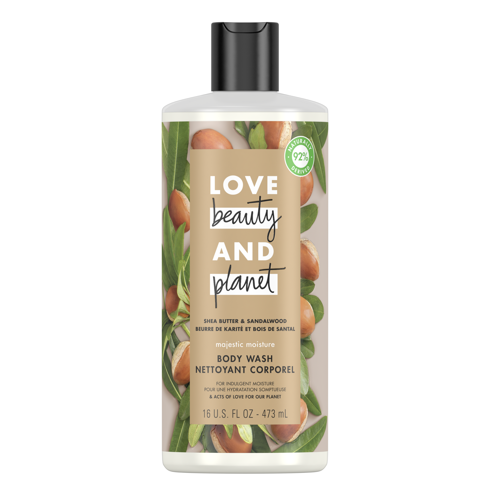 slide 4 of 4, Love Beauty and Planet Love Beauty & Planet Shea Butter Body Wash, 16 fl oz