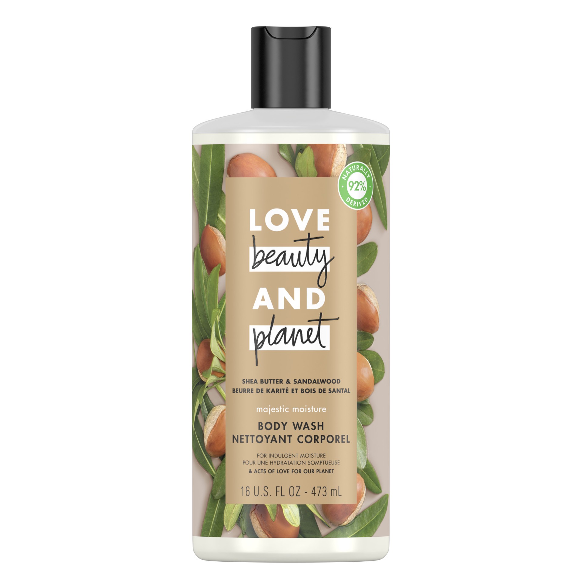 slide 1 of 4, Love Beauty and Planet Love Beauty & Planet Shea Butter Body Wash, 16 fl oz