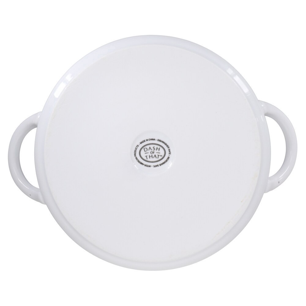 slide 2 of 5, Dash of That Baking Dish With Oversized Handles - White, 11 in