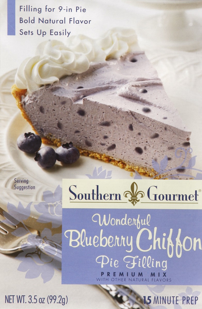 slide 3 of 4, Kent Precision Foods Group, Inc. Southern Gourmet Wonderful Blueberry Chiffon Pie Filling Premium Mix, 3.5 oz