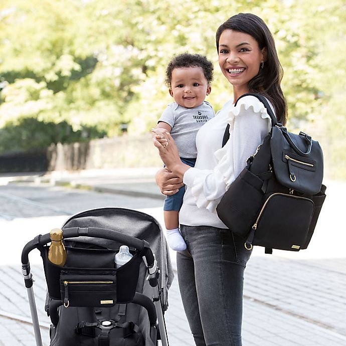 slide 8 of 11, Skip Hop SKIP*HOP Grab & Go Luxe Stroller Organizer - Black, 1 ct