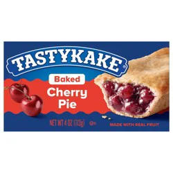 Tastykake Cherry Baked Pie, 4 oz. Box