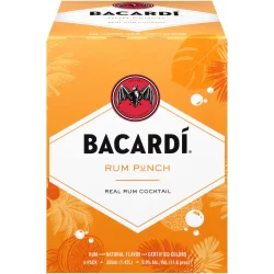 Bacardi Rum Punch Real Rum Cocktail