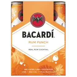 Bacardí Bacardi Rum Punch 4Pk