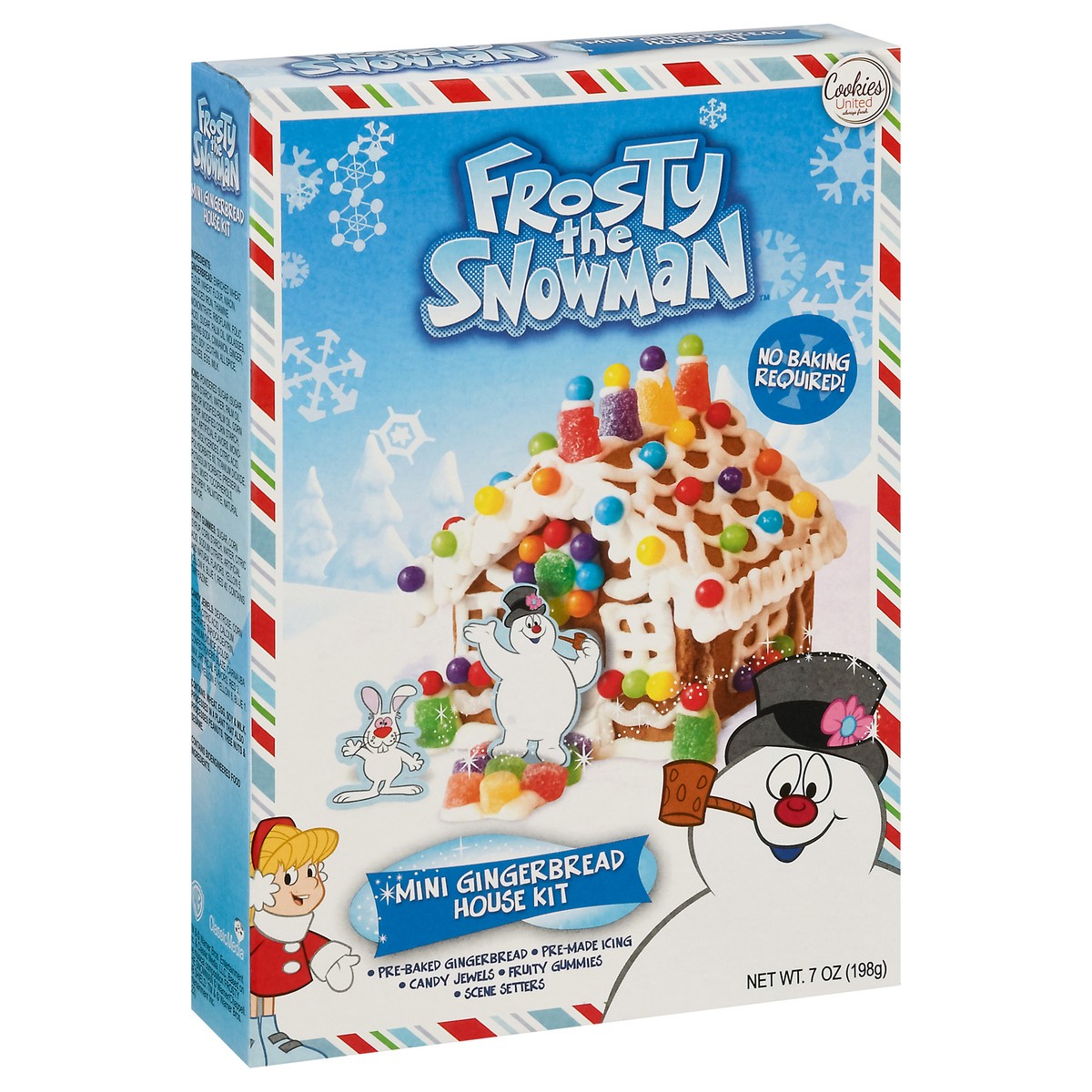 slide 4 of 9, Cookies United Mini Gingerbread House Kit 7 oz, 7 oz