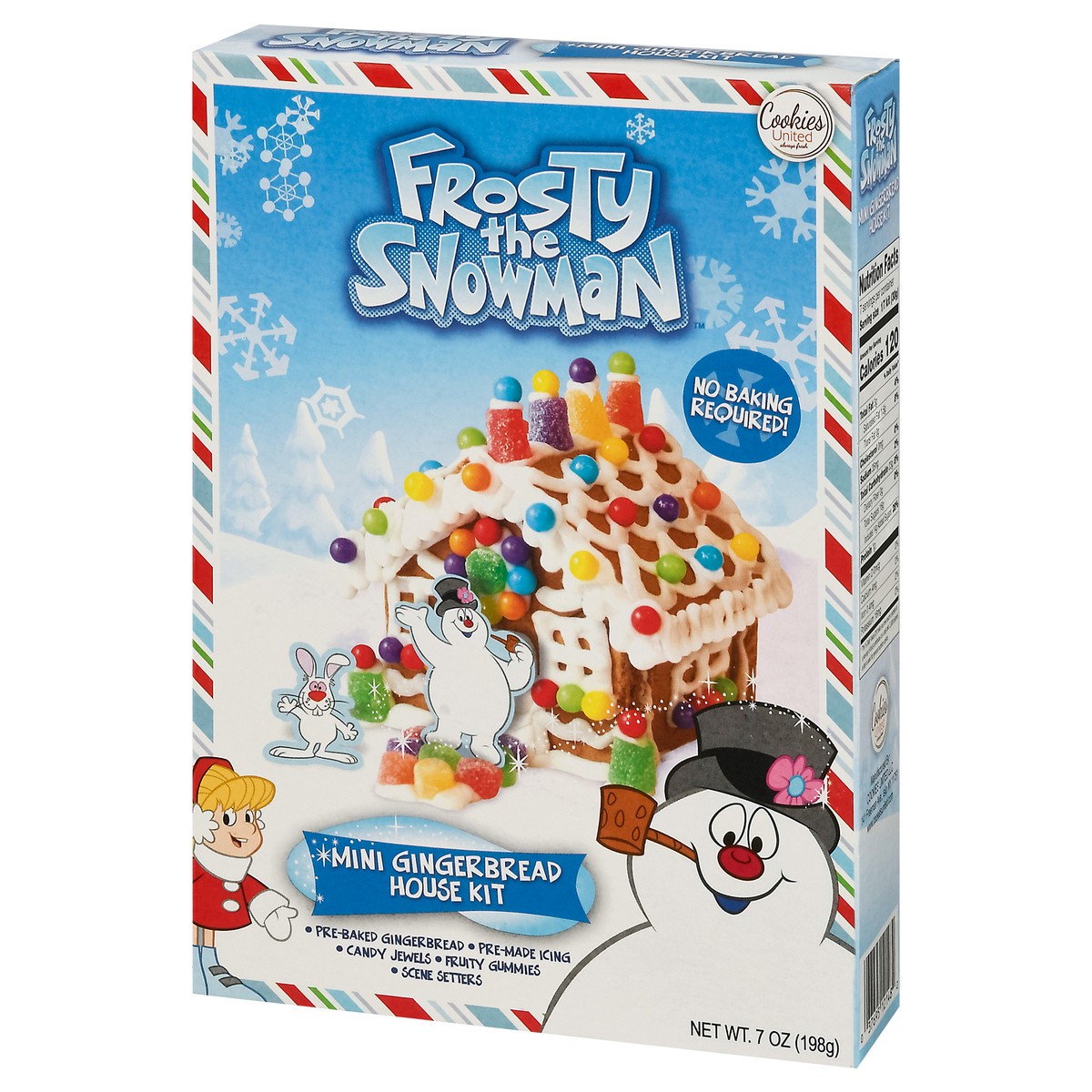 slide 5 of 9, Cookies United Mini Gingerbread House Kit 7 oz, 7 oz