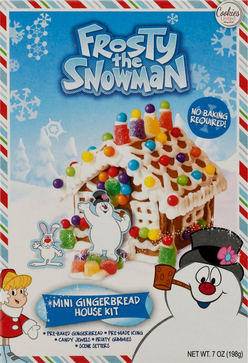 slide 8 of 9, Cookies United Mini Gingerbread House Kit 7 oz, 7 oz