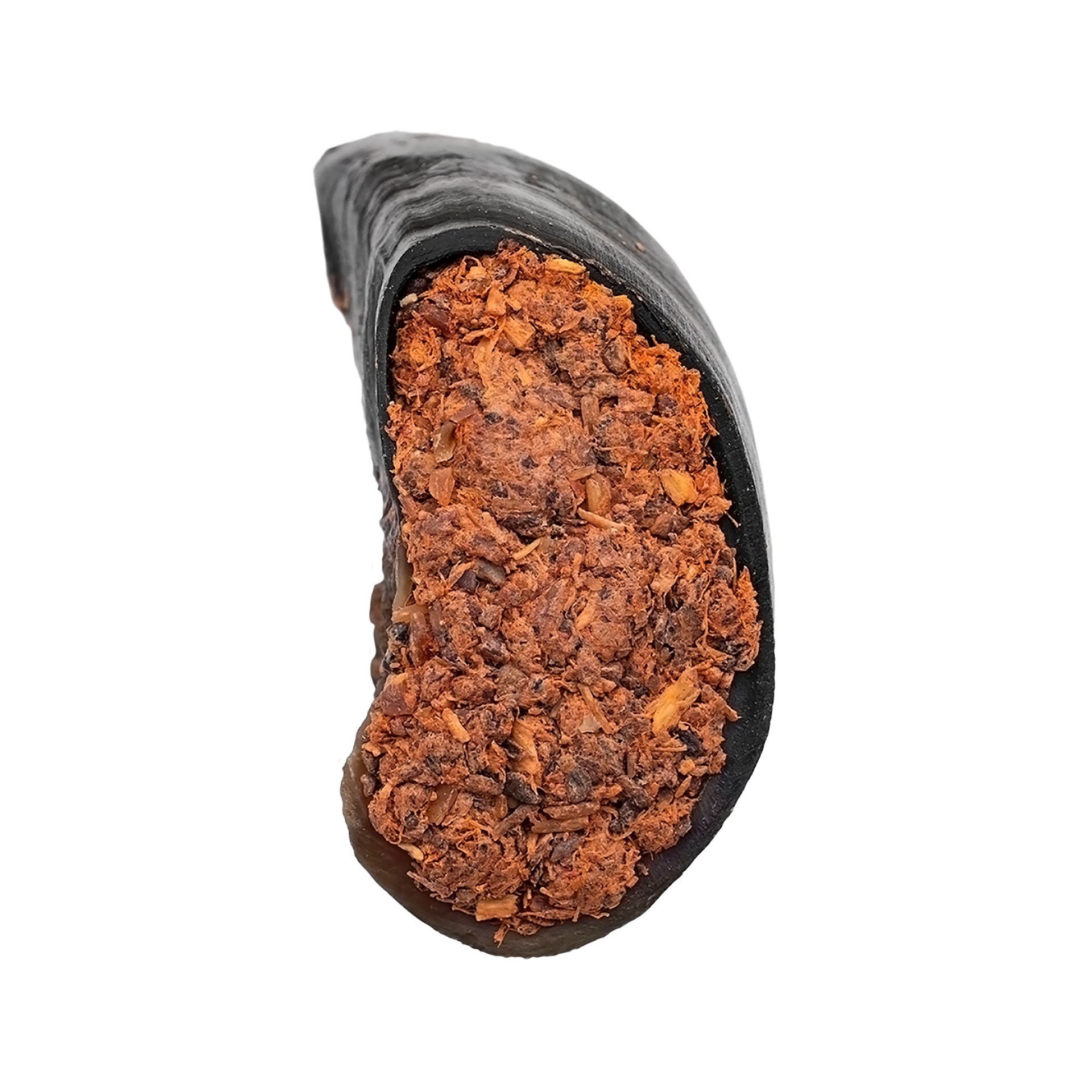 slide 1 of 1, Dentley's Nature's Chews Stuffed Bootie All Life Stage Dog Treat Chew - Sweet Potato & Pumpkin, 3 oz