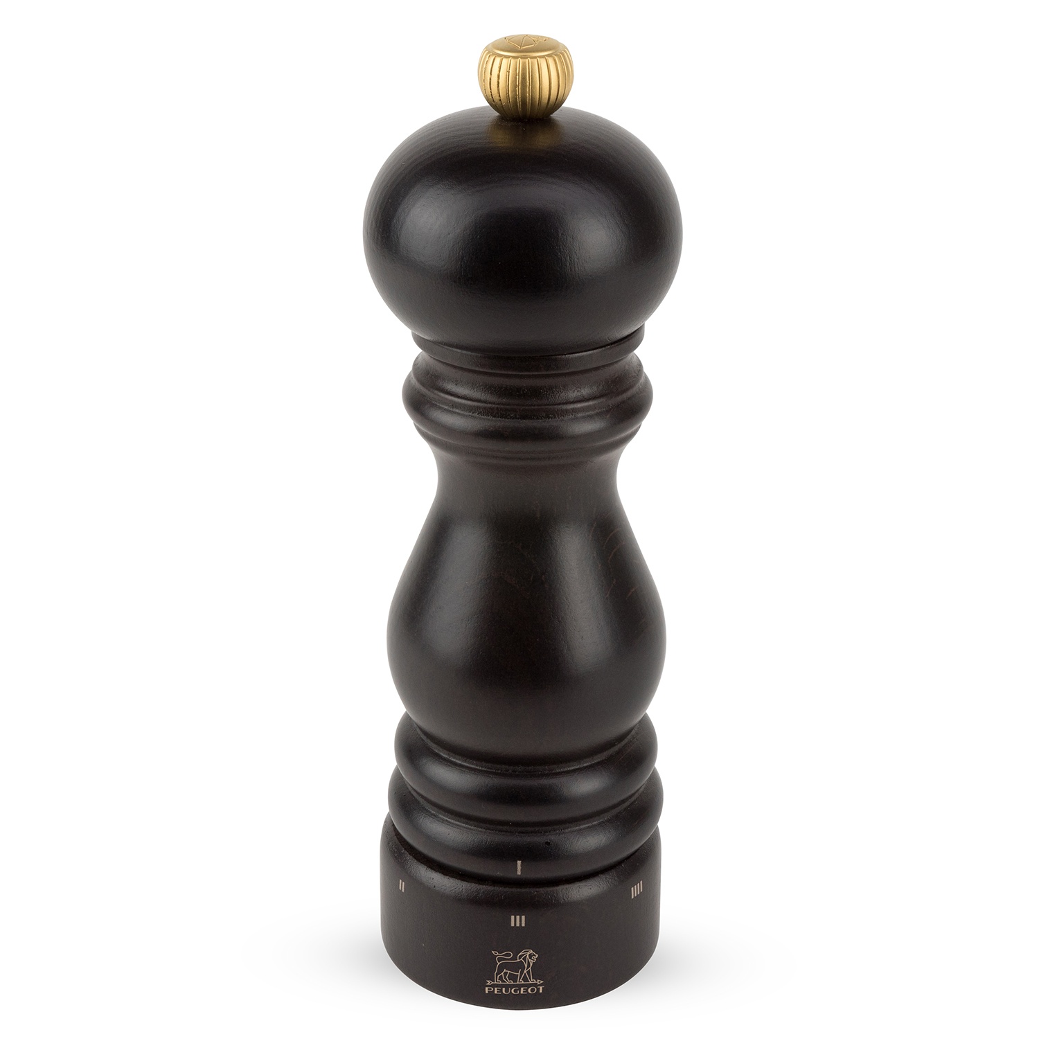 slide 1 of 1, Peugeot Chocolate-Lacquer Paris USelect Pepper Mill, 7 in