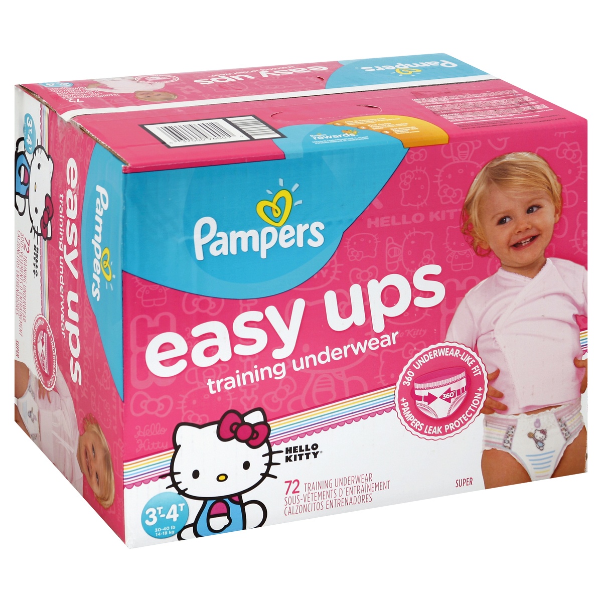 slide 1 of 1, Pampers Training Underwear 72 ea, 72 ct