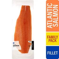 Kroger Fresh Farm Raised Atlantic Salmon Fillet