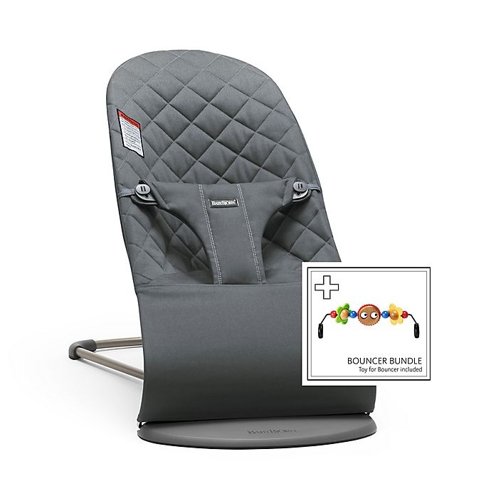 slide 3 of 5, BABYBJÖRN BABYBJRN Bouncer Bliss Bundle with Toy for Bouncer - Anthracite, 1 ct