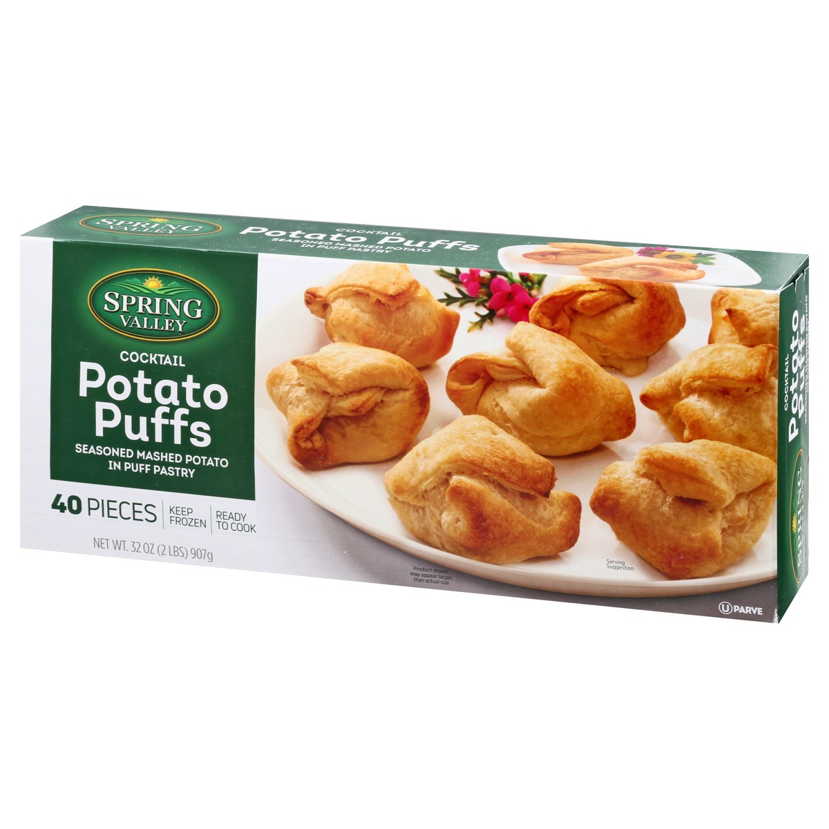 slide 5 of 9, Spring Valley Cocktail Potato Puffs 40 ea, 40 ct