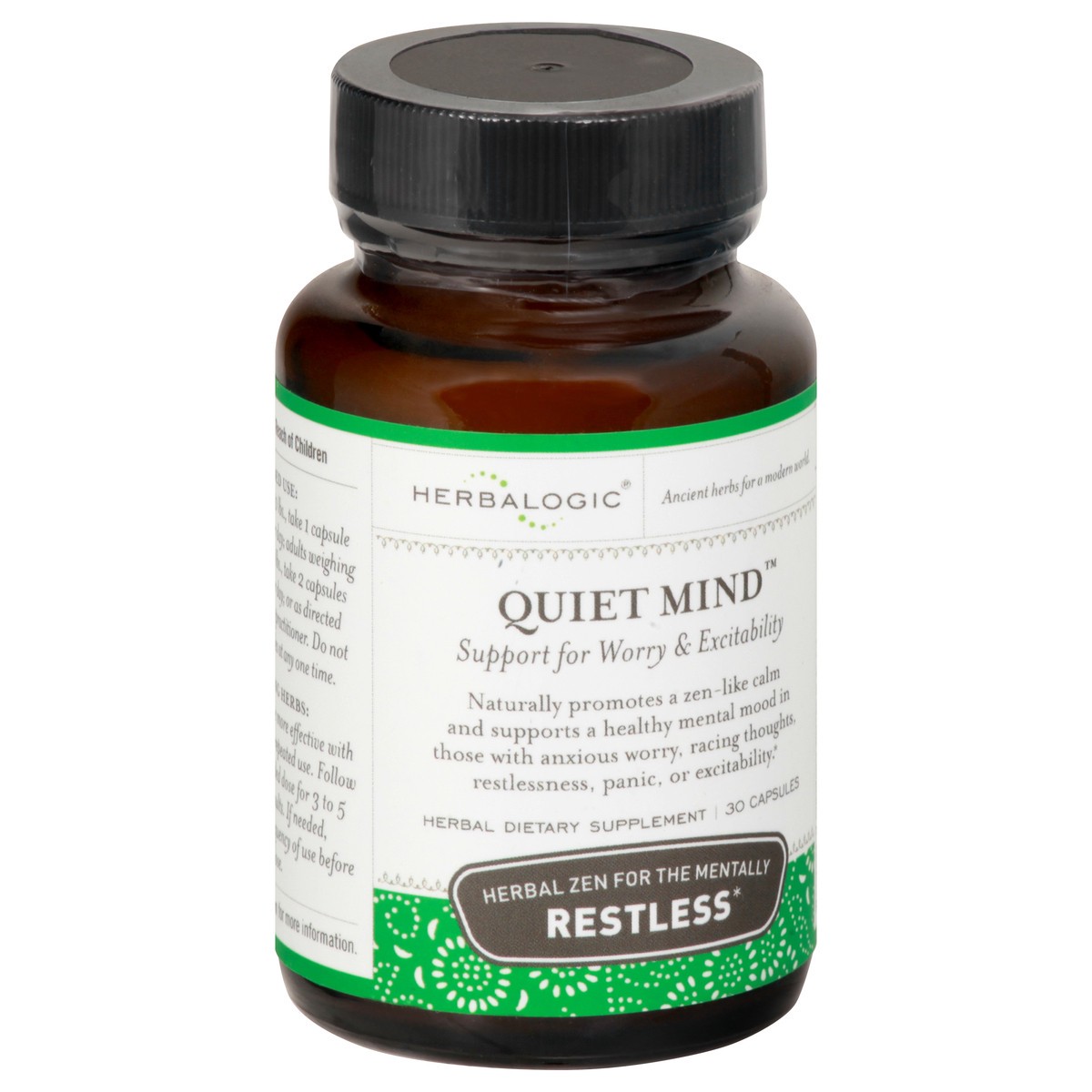 slide 11 of 11, Herbalogic Capsules Quiet Mind 30 ea, 30 ct