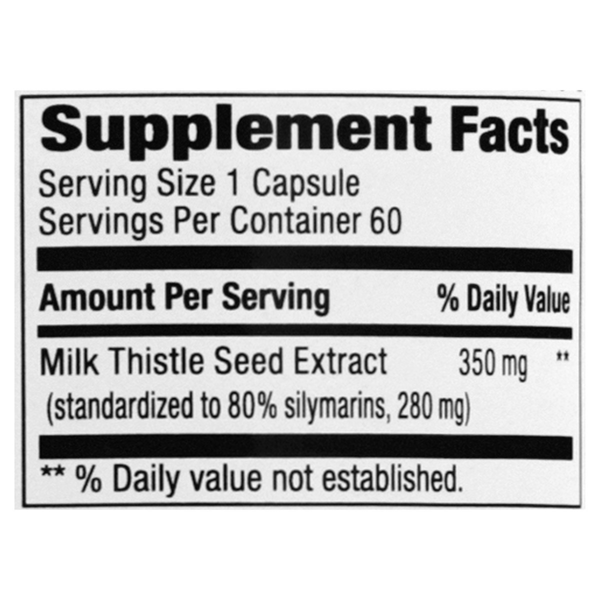 slide 6 of 13, Simple Truth Milk Thistle Dietary Supplement 350mg Capsules 60 ct Bottle, 60 ct