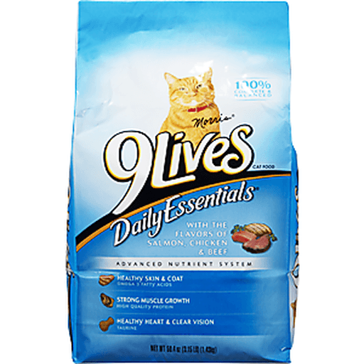 slide 4 of 9, 9Lives Daily Essentials Adult Cat Food, 3.15 lb
