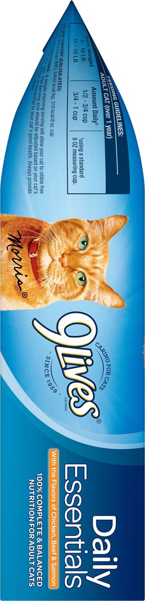 slide 3 of 8, 9Lives Daily Essentials Dry Cat Food, 3.15 lb. Bag, 3.15 lb