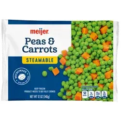 Meijer Steamable Peas and Carrots