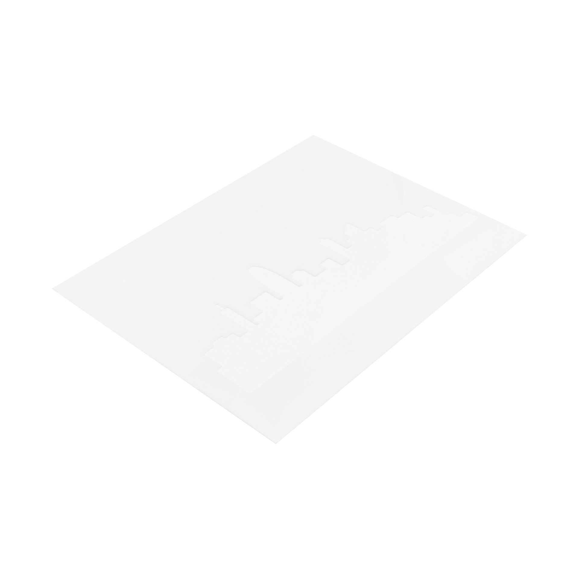 slide 4 of 4, 6" X 8" City Sky Print Stencil Set By Recollections, 6 in x 8 in