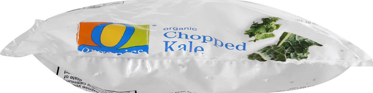 slide 4 of 9, O Organics Organic Chopped Kale, 10 oz