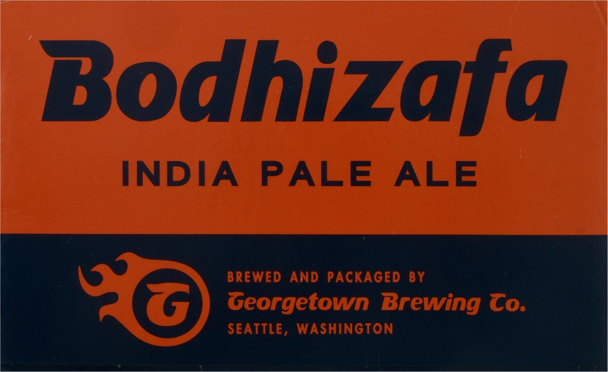 slide 6 of 8, Georgetown Brewing Co. India Pale Ale Bodhizafa Beer 6 ea, 6 ct