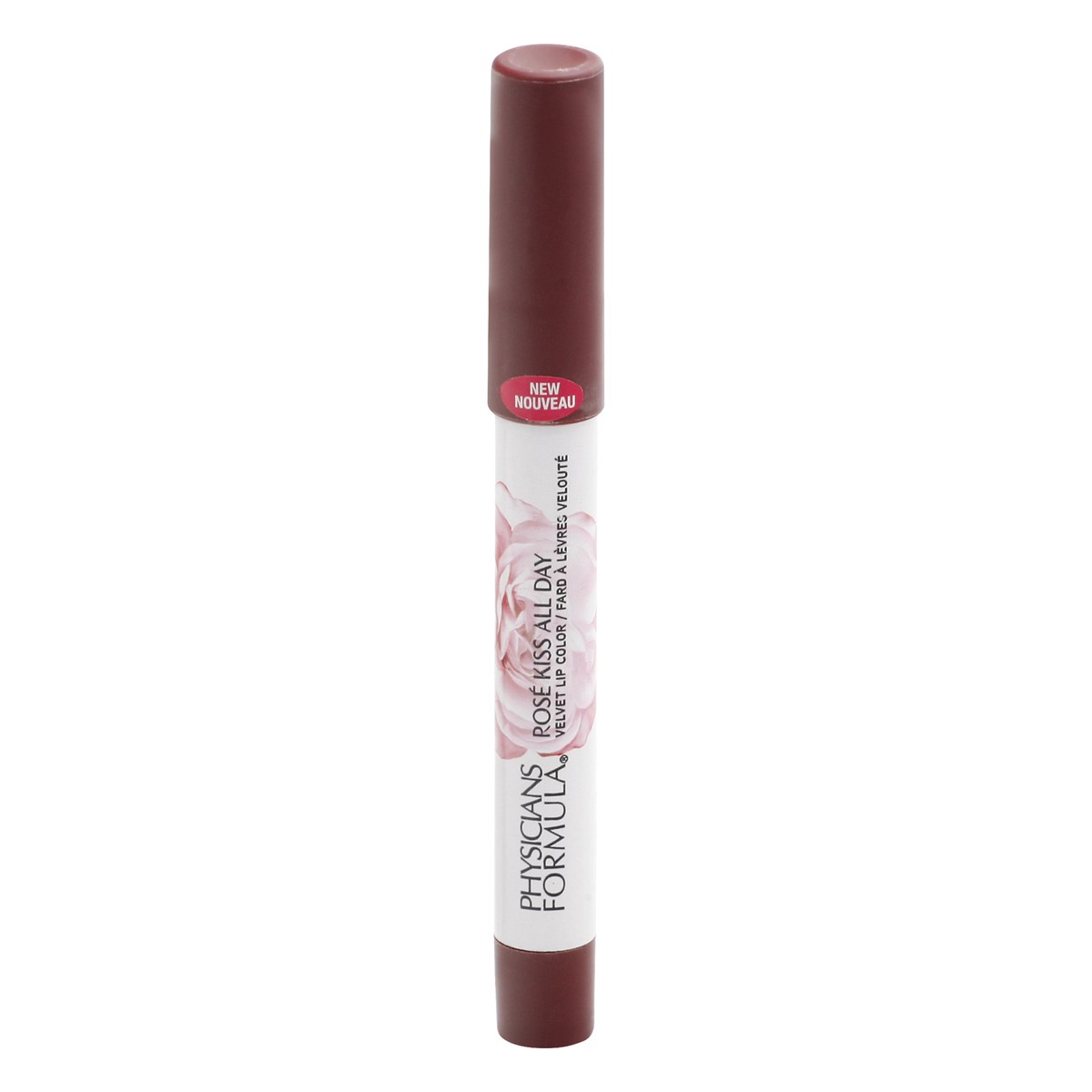 slide 8 of 12, Physicians Formula Rosé All Day Rosé Kiss All Day Velvet Lip Color Wine & Dine, 0.15 oz