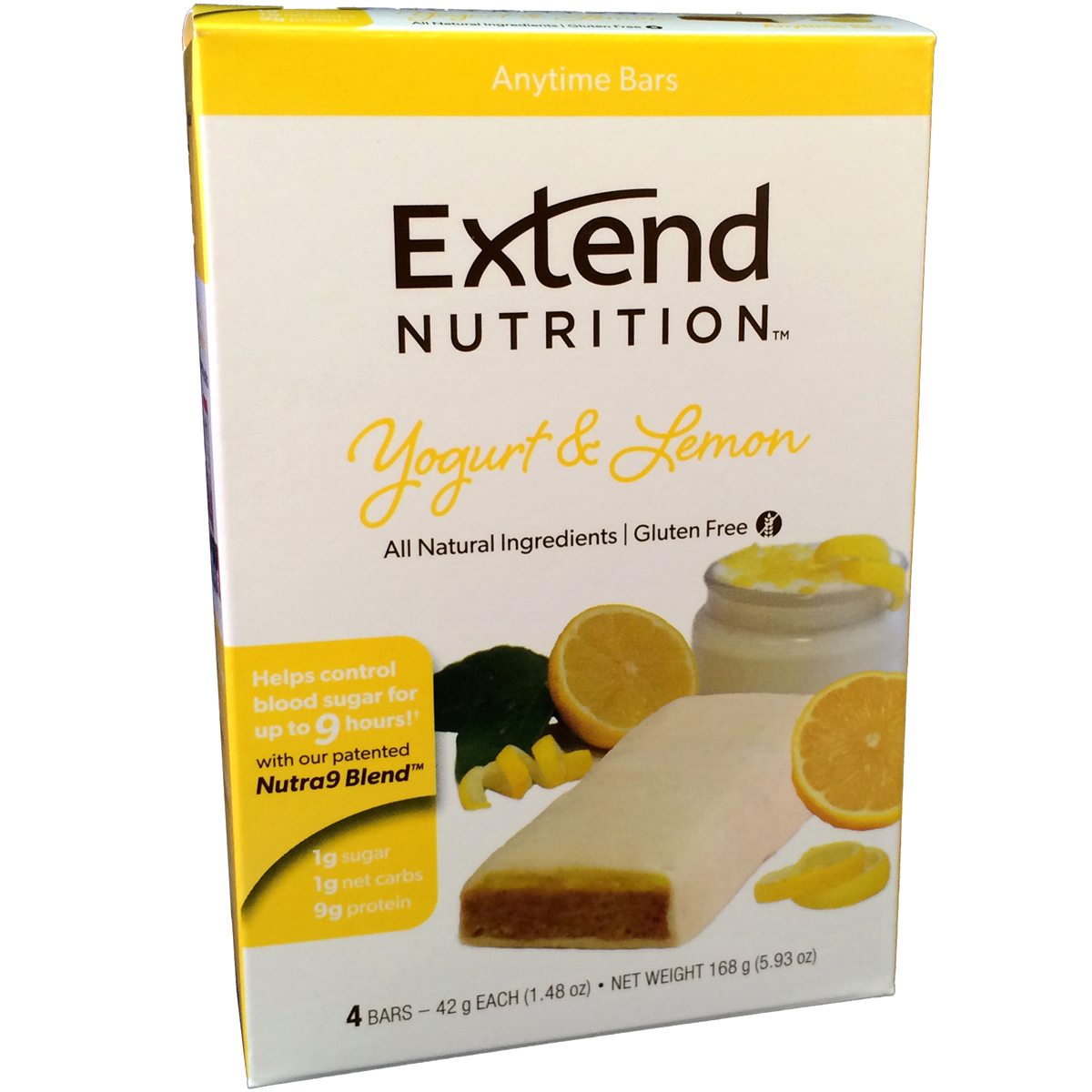 slide 1 of 1, Extend Yogurt And Lemon Bar, 4 ct