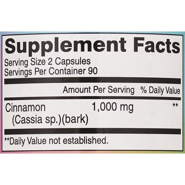 slide 6 of 6, Cvs Cinnamon Capsules, 180 Ct, 180 ct