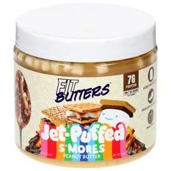 Fit Butters Jet-Puffed S'mores Peanut Butter 16 oz