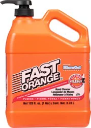 Fast Orange Pumice Natural Orange Citrus Hand Cleaner 128 fl oz