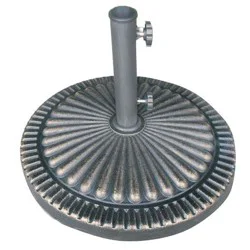 General Merch Embellished Burst Bronze Umbrella Base 28 lb