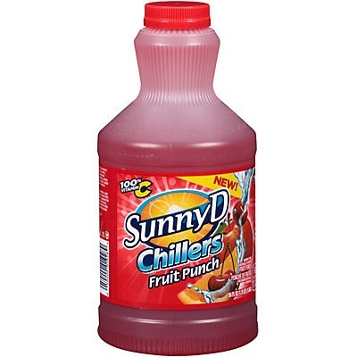 slide 1 of 1, Sunny D Chillers Fruit Punch, 56 fl oz