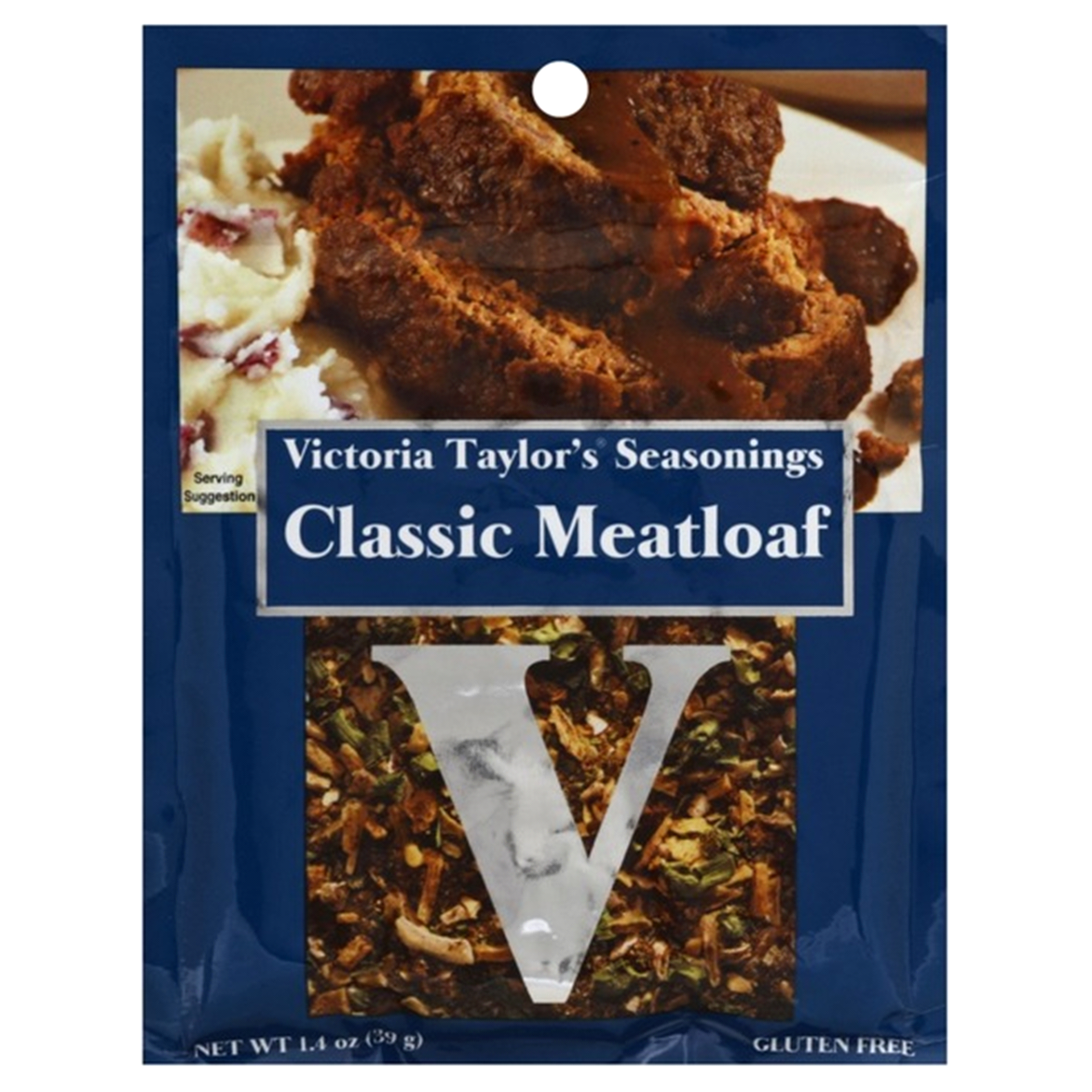 slide 1 of 1, Victoria Taylor's Seasonings Classic Meatloaf, 1.4 oz