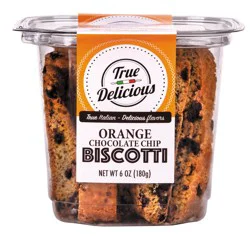 True Delicous Orange Chocolate Chip Biscotti