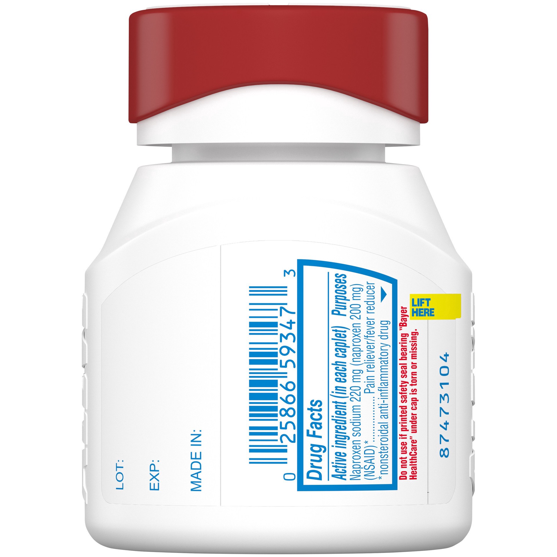 slide 2 of 3, Aleve Easy Open Arthritis Cap Naproxen Sodium Caplets, 24 Ct, 24 ct