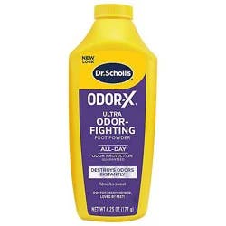 Dr. Scholl's Dr. Scholls Odor X Fighting Foot Powder - 6.25 Oz
