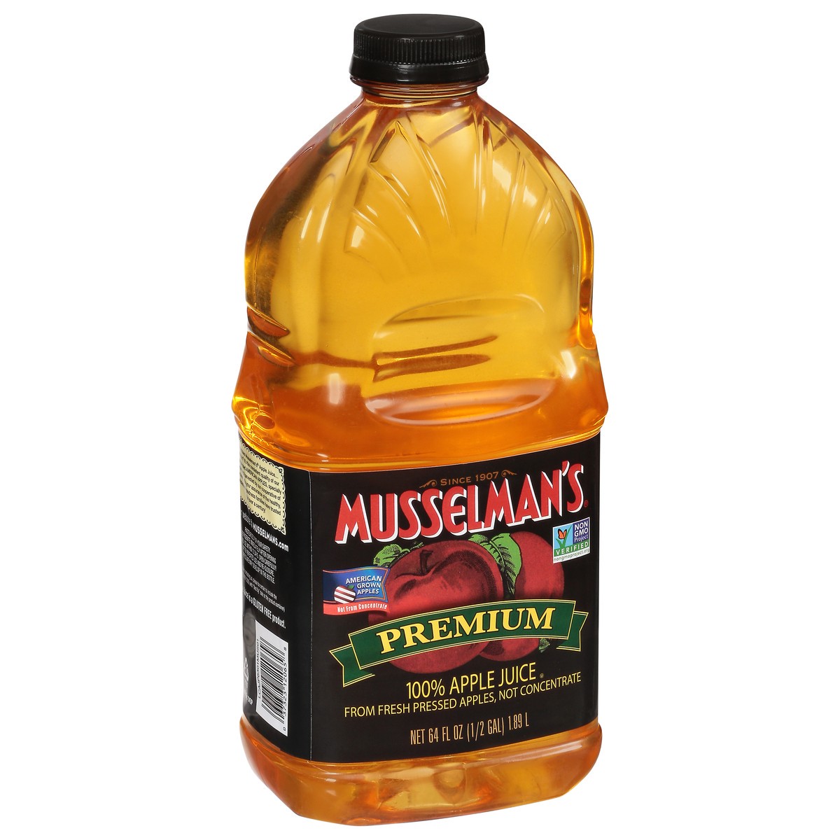 slide 5 of 9, Musselman's Fresh Pressed 100% Apple Juice 64 fl oz, 64 fl oz