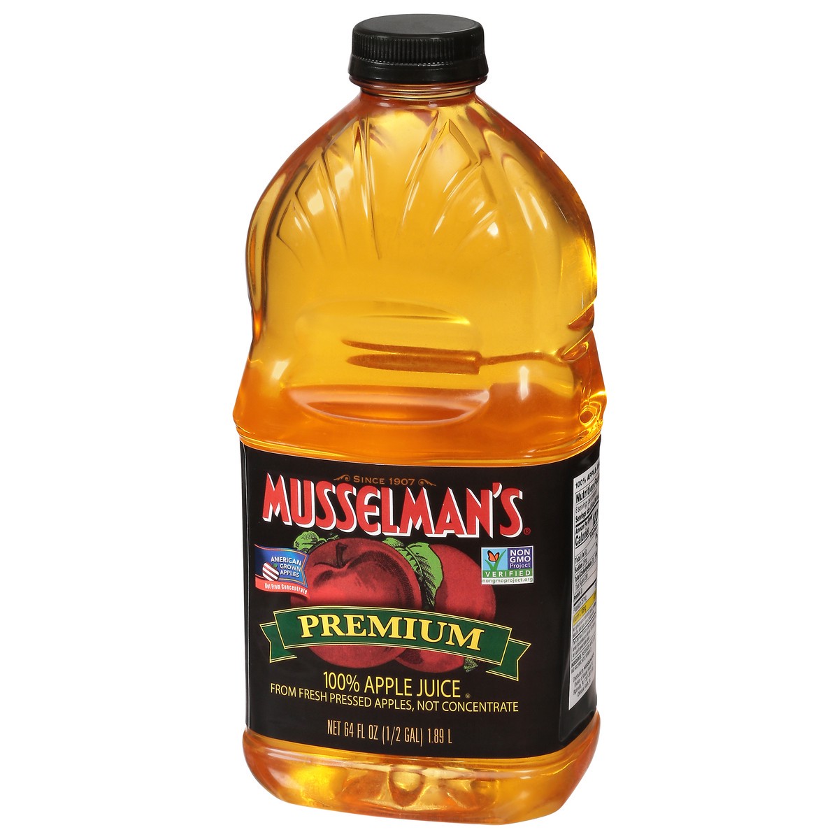 slide 6 of 9, Musselman's Fresh Pressed 100% Apple Juice 64 fl oz, 64 fl oz